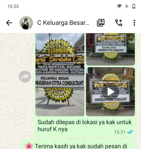 Pengiriman Papan Bunga Duka Rowodadi Butuh