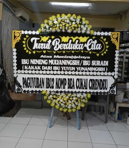Papan Bunga Duka Rowodadi Butuh